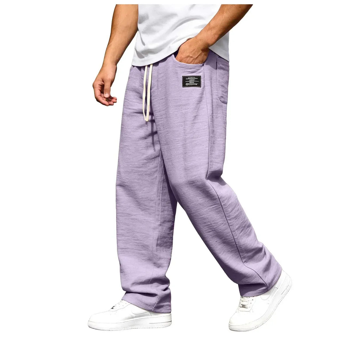Marco | Men's Casual Pants - Drawstring Waist