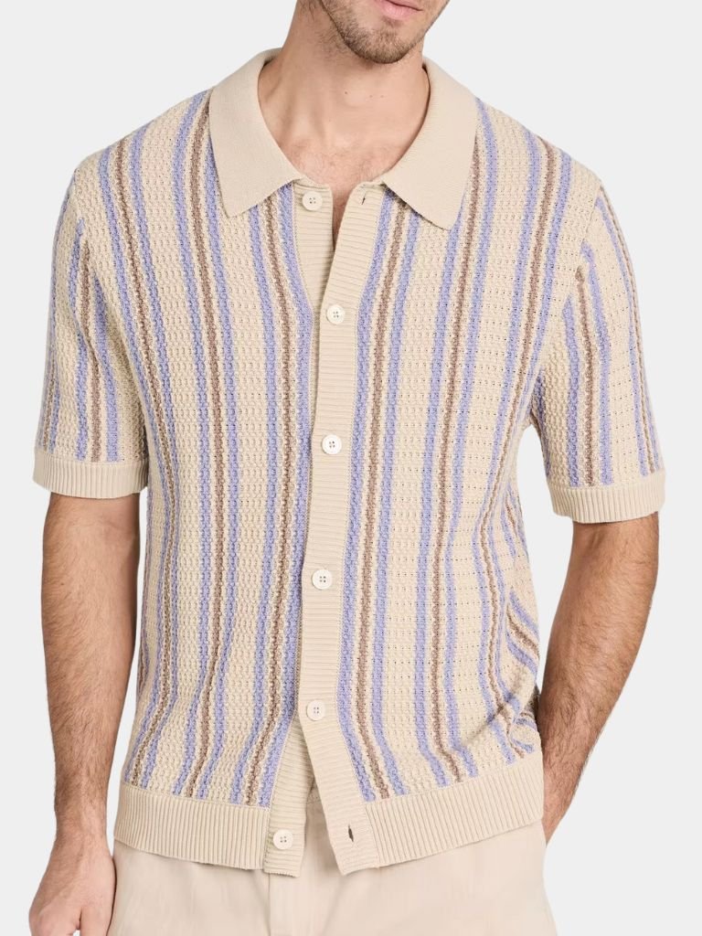 Atlantic Frame Knit Polo
