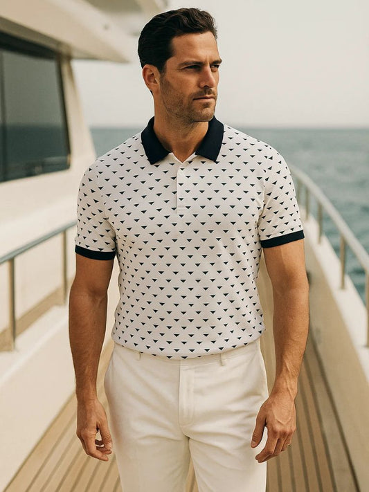 Belmont Navy Polo