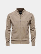 Knitted Cardigan with Zip