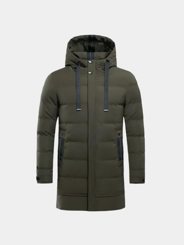 Minimalist Long Down Jacket