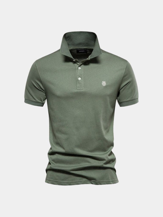 Polo Shirt with Royal Crest