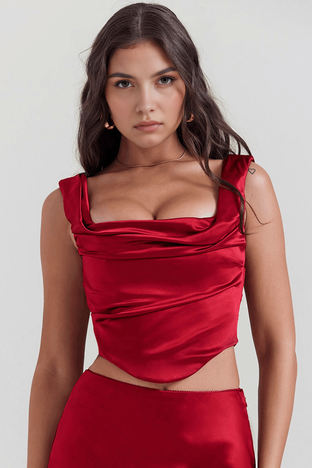 AMARI - BROWN CORSET
