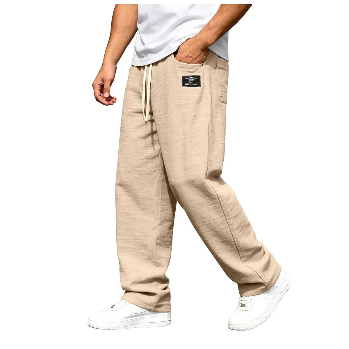 Marco | Men's Casual Pants - Drawstring Waist