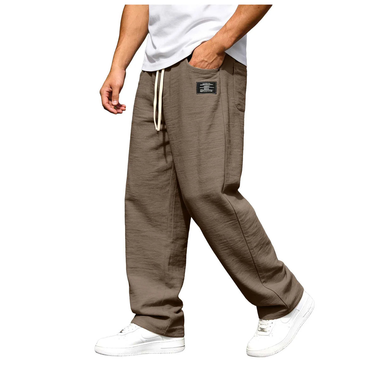 Marco | Men's Casual Pants - Drawstring Waist