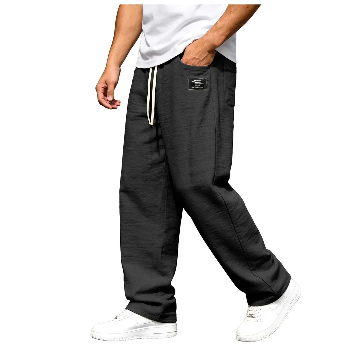 Marco | Men's Casual Pants - Drawstring Waist