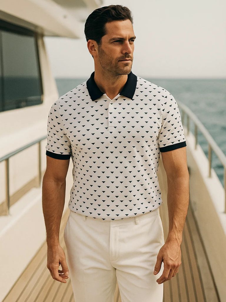 Belmont Navy Polo