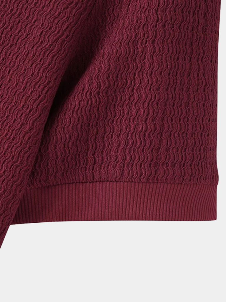 Casual Knit T-Shirt