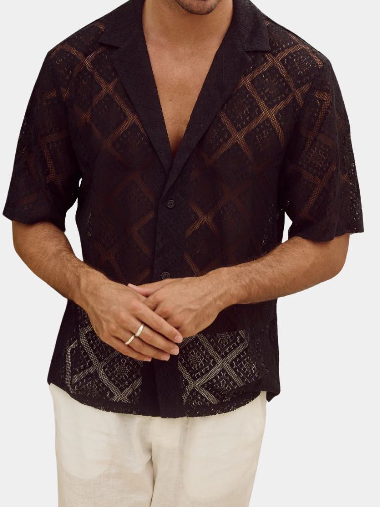 Summer Polo Shirt Coastal Reverie