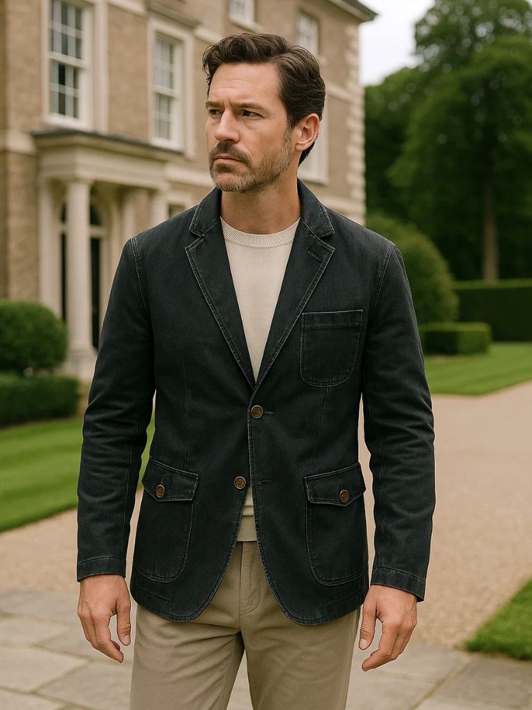 Denim Covenant Blazer