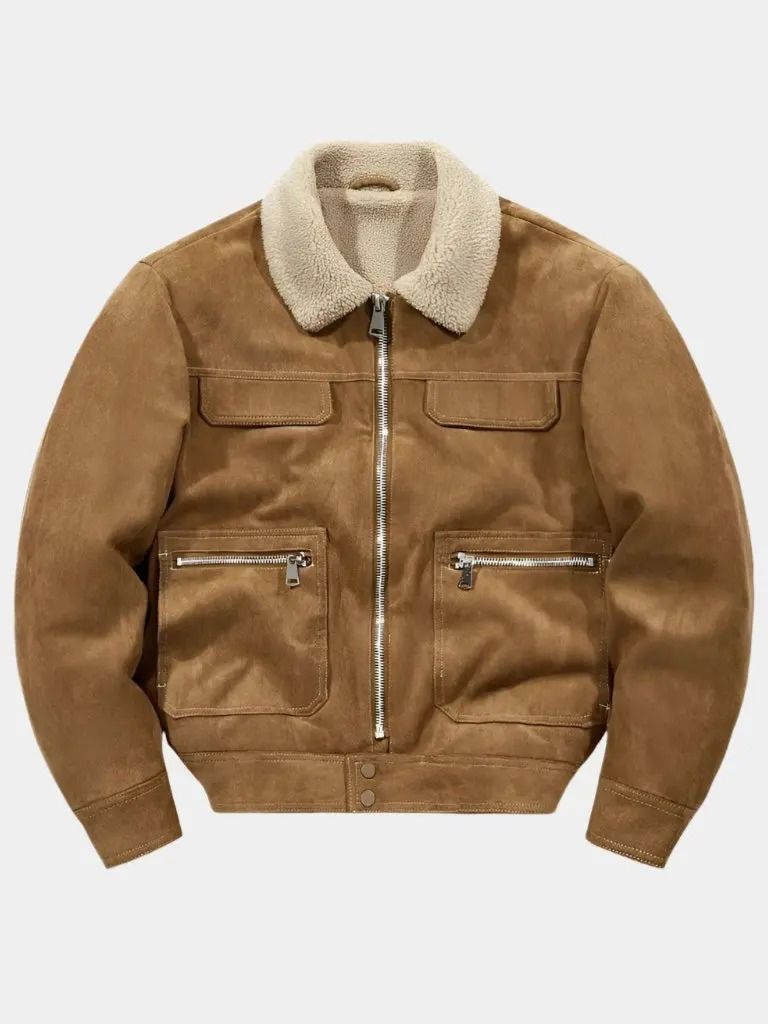 Fleece Suede Jacket