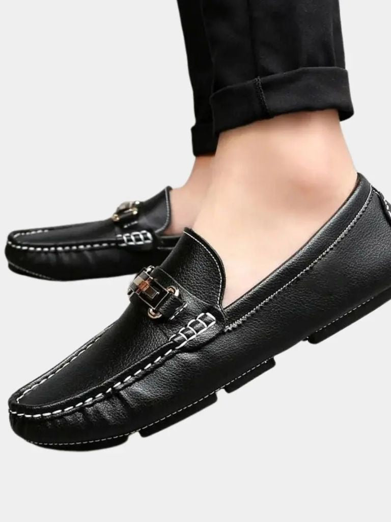Italian Leather Loafers