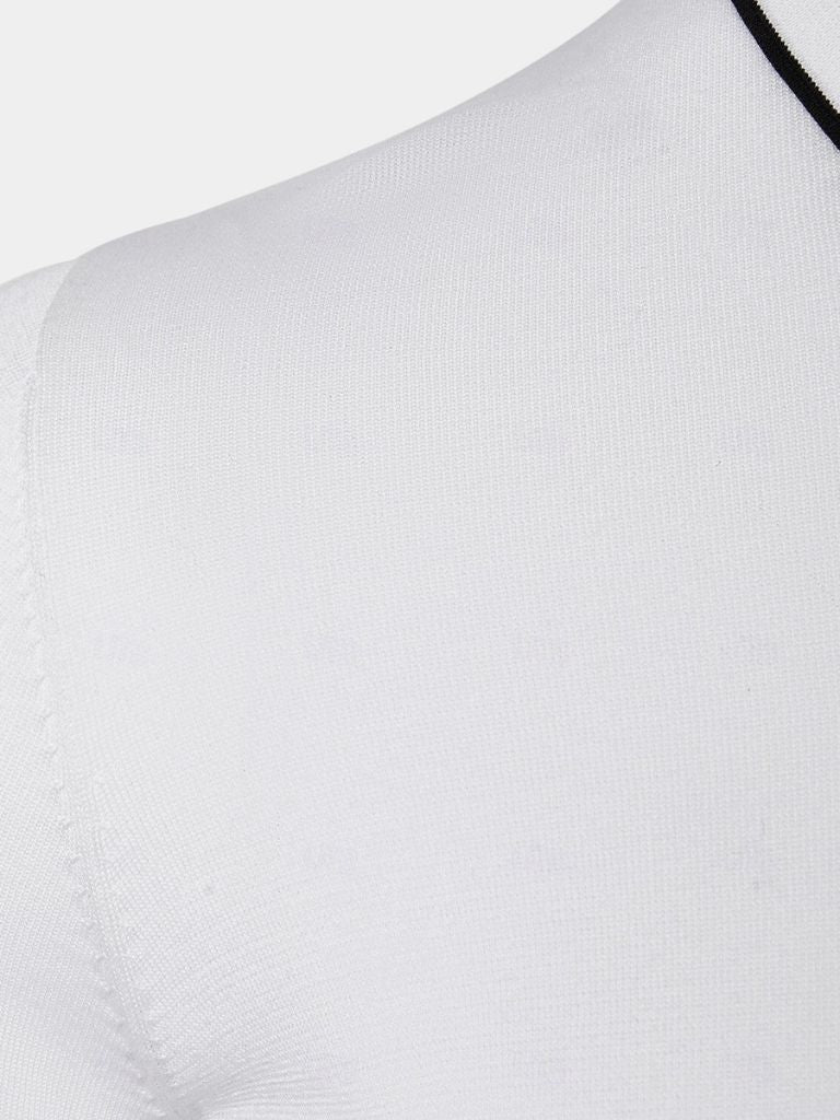 Polo Elite in Ivory with Long Sleeves