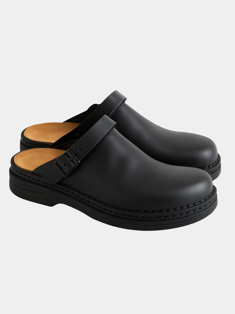 Men's Leather Slippers