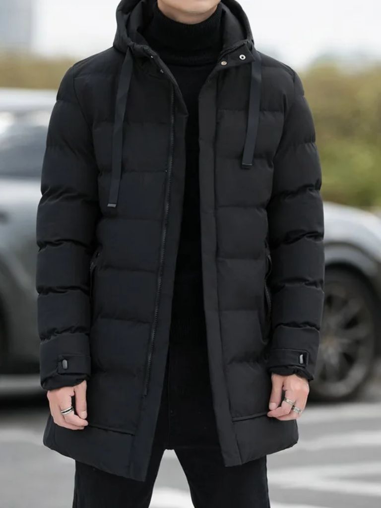 Minimalist Long Down Jacket