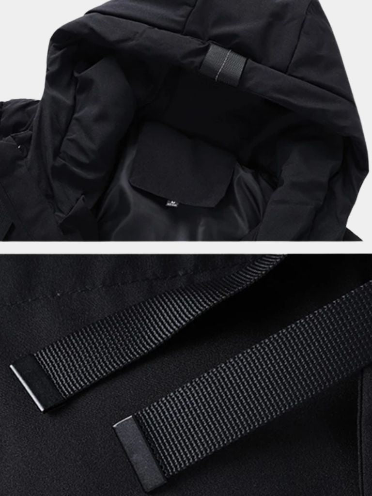 Minimalist Long Down Jacket