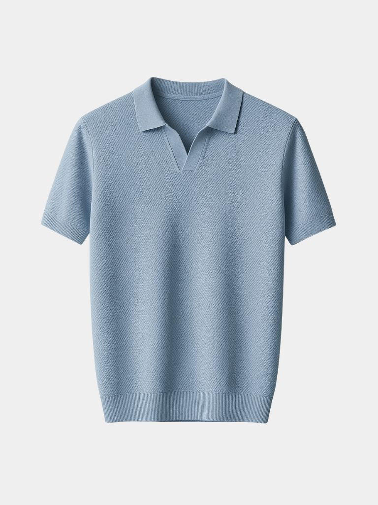 Old Money Cotton Polo Shirt