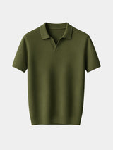 Old Money Cotton Polo Shirt