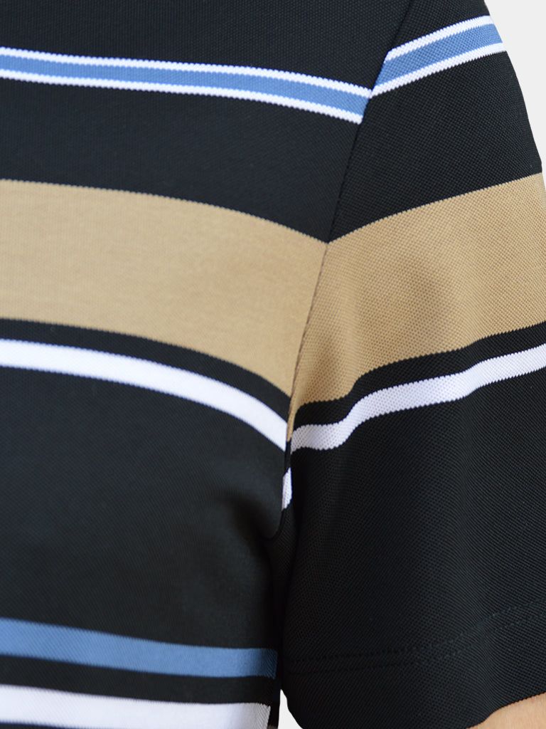 Sunset Stripe Polo