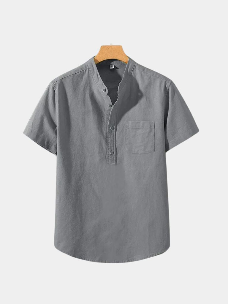 Wellspring White Linen T-Shirt