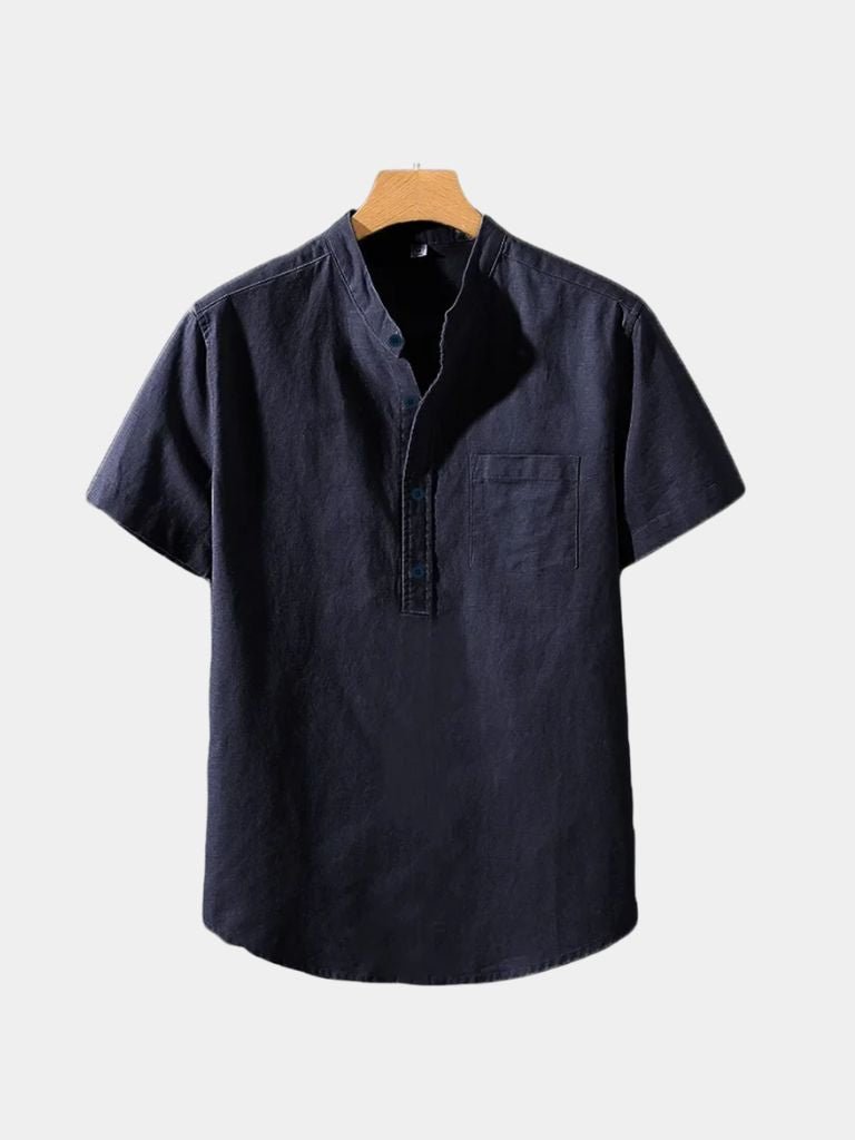 Wellspring White Linen T-Shirt