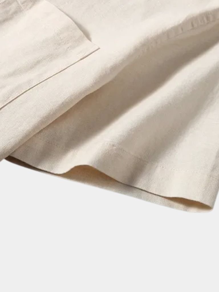 Wellspring White Linen T-Shirt